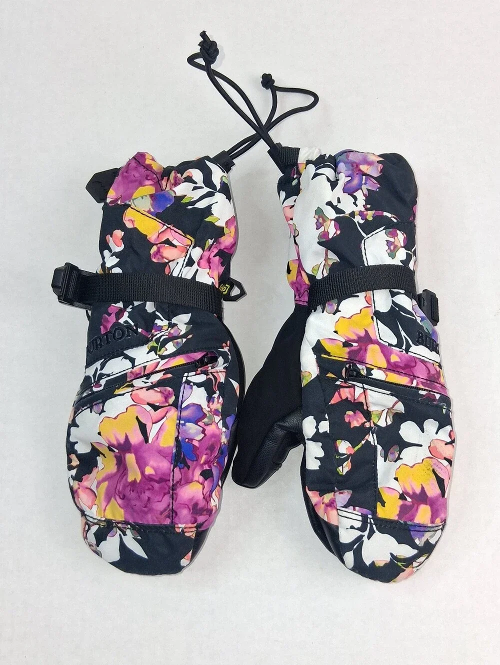 Burton Garden Midnight Floral Vent Ski Mittens